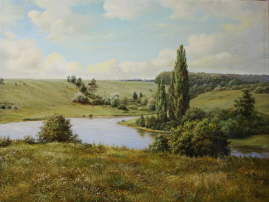 In the Vicinity of Velyky Burluk (sold)